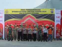 Kapolres Kampar Pastikan Kesiapan Personil Pos Pengamanan Mudik Lebaran