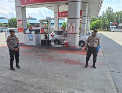 Ops Ketupat LK 2024, Subsatgas Samapta Berikan Pembinaan dan Penyuluhan Kamtibmas Kepada Masyarakat