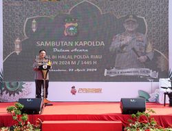 Polda Riau Gelar Halal Bi Halal, 6 Kapolres Dapat Penghargaan Terbaik