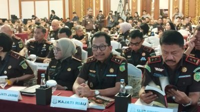 Kepala Kejaksaan Tinggi Riau Mengikuti Kegiatan Musrenbang Kejaksaan RI Tahun 2024