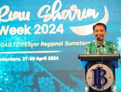 Riau Sharia Fair 2024 Sukses Digelar, Pj SekdaProv Riau Indra Apresiasi Bank Indonesia