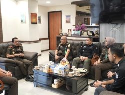 Kajati Riau Terima Kumjungan Tim Direktorat Penindakan Jampidmil Kejaksaan RI