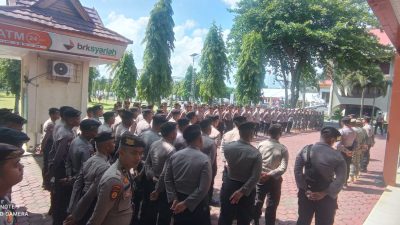 Kasat Binmas Polresta Pekanbaru Pimpin Apel Kesiapan Pengamanan Kegiatan BBI/BBWI