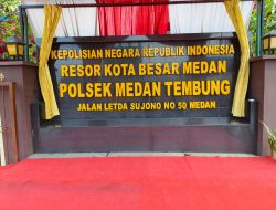 Kapolrestabes Medan Resmikan Polsek Medan Tembung