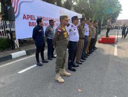 Pimpin Apel Pengamanan Kegiatan Apeksi – BBI/BBWI, Kombes Jeki Tegaskan Beberapa Hal