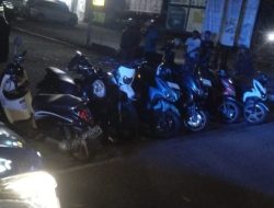 Gelar Kegiata Represif Bali dan Genk Motor, Satlantas Polresta Pekanbaru Amankan 22 Kendaraan