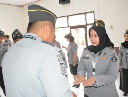Kedisiplinan Pegawai, Kepala Rutan Bangil Kanwil Kemenkumham Jatim Cek Kerapihan Pegawai