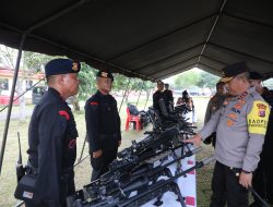 Kunjungi Markas Batalyon C Pelopor Brimobda Sumut, Kapolda: Bangga Dengan Tugas Dan Jangan Ragu!