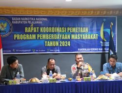 Hadiri Acara Rapat Koordinasi Pemetaan Program Pemberdayaan Masyarakat, Kapolres Pelalawan Sampaikan Penanganan Tindak Pidana Narkoba