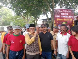 Rizky Sembada calon Wabup “Guyub Bareng” Kawulo Alit di Warkop Putu Kuwot