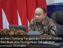 Geram Citra Bangsa Menjadi Rusak Menkominfo RI, Budi Arie Setiadi Akan Musnahkan Judi Online