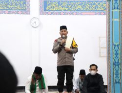Kapolres, Bupati dan Dandim 0313 KPR laksanakan Subuh Keliling Harmoni di Pulau Terluar Kabupaten Pelalawan