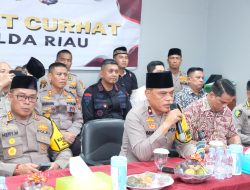 Wakapolda Riau Hadiri Jumat Curhat, Dengarkan Keluhan Terkait Permasalahan di Masyarakat