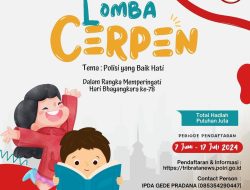 Dalam Rangka HUT Bhayangkara Ke-78, Divisi Humas Polri Gelar Lomba Menulis Cerpen