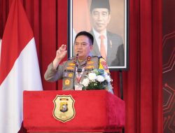Rapat Anev Gelar Operasi dan Pembinaan Tahun 2024, Kapolda Riau Ucapkan Terimakasih