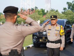 Pelepasan Tim Pengambilan Air Suci Pemuliaan Nilai-Nilai Tribrata Dalam Rangka Hut Bhayangkara Ke-78 Tahun 2024