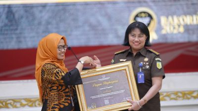 Kejati Riau Raih Apresiasi dan Penghargaan Atas Kinerja Pelaksanaan Anggaran Terbaik Ketiga Instansi Vertikal Aategori Kualitas Telah Laporan Keuangan Tingkat UAPPA-W