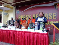 Polresta Pekanbaru Musnahkan Sabu Sindikat Narkoba Antar Provinsi