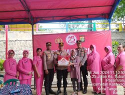 Hari Bhayangkara, Polisi Salurkan Kembali 75 Paket Sembako dan Cek Kesehatan Gratis di Karawaci