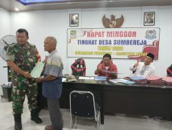 Babinsa Bantu Dampingi Penyerahan Sertifikat PTSL