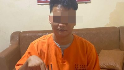 Polisi Obrak Abrik Rumah Pelaku Narkoba di Desa Koto Masjid