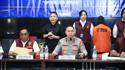 Bareskrim Polri Bongkar Kasus TPPO Modus Pekerjakan Sebagai PSK di Sydney
