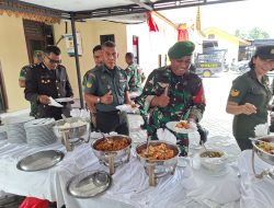 Momentum HUT Bhayangkara ke-78, Kapten Arm Febrizal dan Kapten Arh Bagus Dwi Andrianto ST Han Sambangi Mapolsek Limapuluh