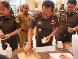 Kejati Riau Melakukan Tes Urine Kepada Seluruh Pegawai serta PPNPN