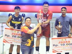 Tim Putra Polres Siak Juara Final Turnamen Voli Kapolda Riau Cup 2024