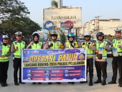 Pastikan Pelaksanaan Operasi Patuh LK Tahun 2024 Berjalan Aman dan Kondusif, Kapolres Pelalawan Cek Langsung Kelapangan dengan Sepeda Motor 