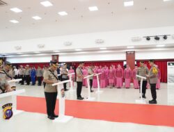 Kapolda Riau Pimpin Sertijab Pergantian 3 Kapolres dan Kabid Humas