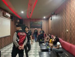 Kasat Resnarkoba Polres Dumai Pimpin Razia THM Dalam Rangka Operasi Anti Narkoba LK 2024