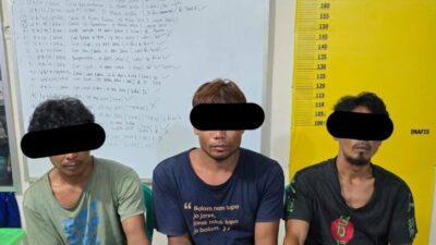 Polsek Kuantan Mudik Ungkap Tindak Pidana Narkotika Jenis Sabu di Desa Seberang Cengar