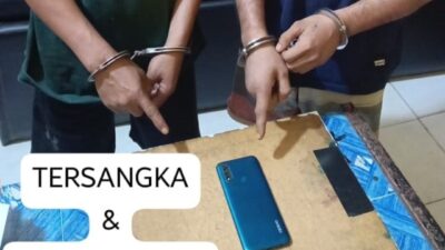 Polsek Bagan Sinembah Meringkus Pencuri dan Penadah HP Curian