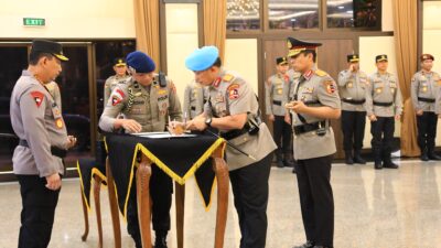Jenderal Listyo Sigit Prabowo Pimpin Upacara Kenaikan Pangkat dan Sertijab Pati Polri, Ada Kadiv Propam dan Sejumlah Kapolda