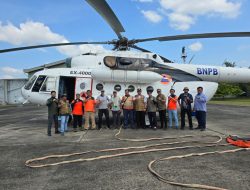 Tanggulangi Karhutla di Riau, Enam Helikopter Siap Siaga 