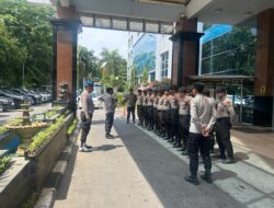 Subsatgas Objek Kegiatan OMP-LK 2024 Patroli Jalan Kaki di Area Rumah Sakit