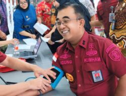 Peringati Hari Pengayoman Ke-79, Kanwil Kemenkumham Sumut Selenggarakan Donor Darah