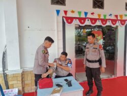 Subsatgas Dokkes, Patroli dan Berikan Pelayanan Kesehatan Terhadap Personel OMP LK 2024