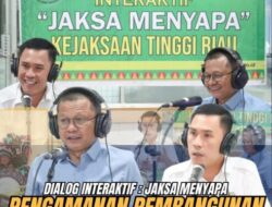 Jaksa Menyapa Bersama RRI Pekanbaru