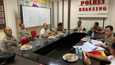 Supervisi dan Asistensi Operasi Antik LK Tahun 2024 di Polres Kuansing