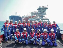 Kunjungi Terminal LNG FSRU Lampung, Asosiasi Industri Jadi Saksi Penyaluran LNG