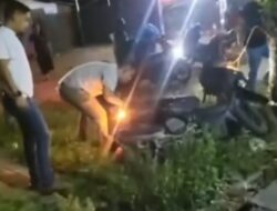 Tabrak Pohon Pinggir Jalan, Kurir Sabu 1 Kilogram Diamankan Subdit I Reserse Polda Riau