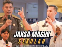 Kejati Riau Gelar Program Jaksa Masuk Sekolah