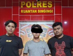 Satnarkoba Polres Kuansing Ungkap Peredaran Narkotika Jenis Sabu di Kelurahan Sungai Jering