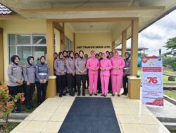 Dalam Rangka Hari Jadi Polwan ke-76, Polres Kuansing Gelar Kegiatan Donor Darah