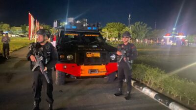 Subsatgas Aksi Khusus OMP-LK 2024 Laksanakan Pengamanan Do’a Bersama