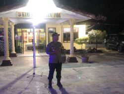 Operasi Mantap Praja Lancang Kuning 2024, Polres Kuansing Gelar Patroli Sinergitas TNI Polri Blue Light