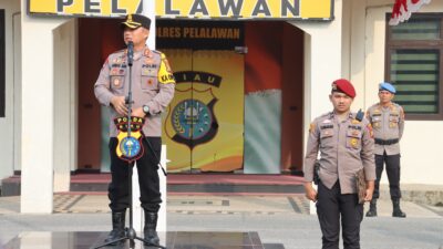 Kapolres Pelalawan Tekankan Netralitas Seluruh Personil Pada Pelaksanaan Pilkada Tahun 2024