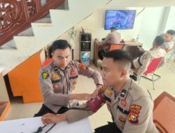 Subsat Dokkes OMP LK-2024 Patroli Kesehatan ke Kantor Penyelenggara Pemilukada